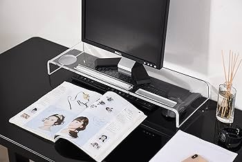 Amazon.co.jp: アクリリック モニタースタンド 幅62cm 頑丈